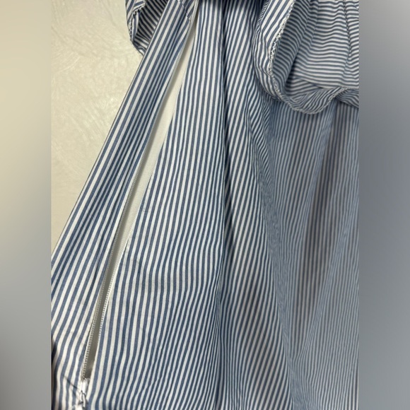 Medium Abercrombie and Fitch, one shoulder ruffle striped dress - Picture 8 of 8